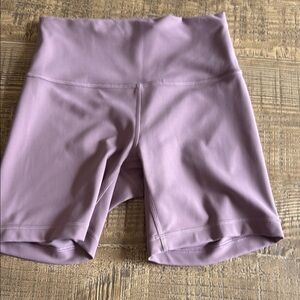 Lululemon Wonder Under High-Waisted Lavender Women's Shorts size 6